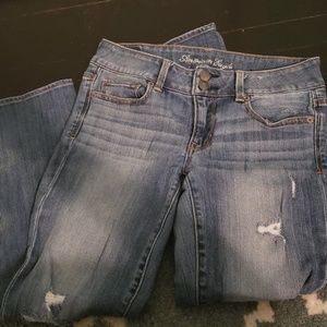 AE size 6 artist jeans